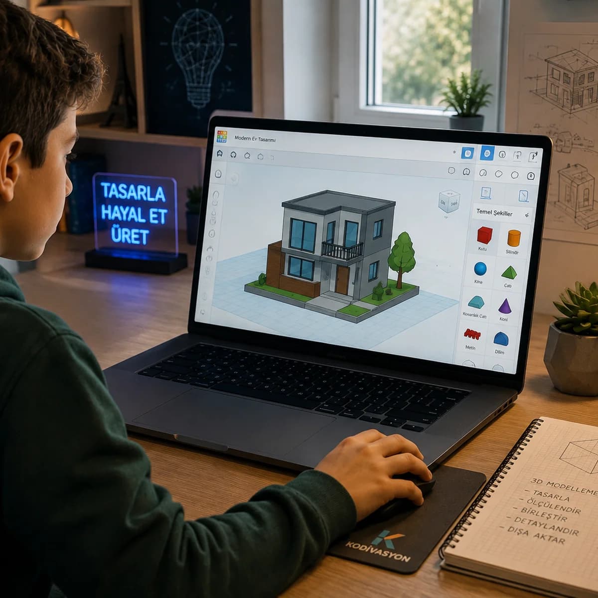 3D tasarım ve modelleme eğitimi